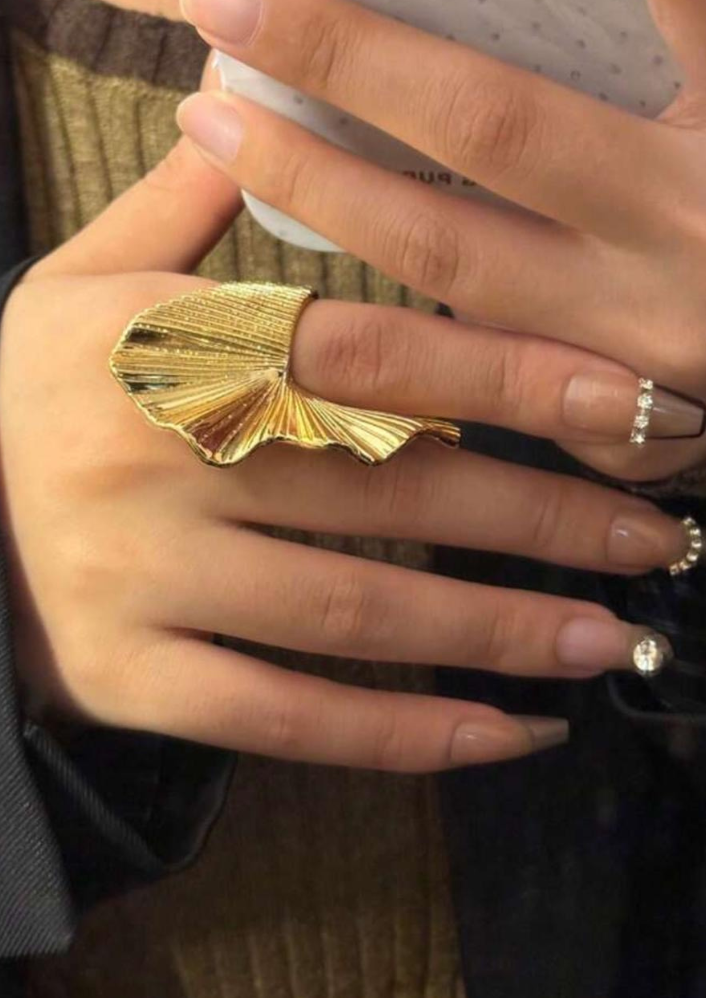 Gold Statement Ring