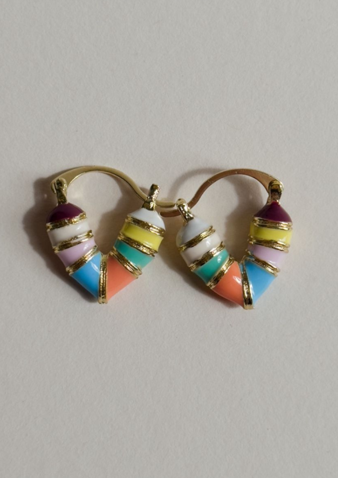 Mini Heart Hoop Earring