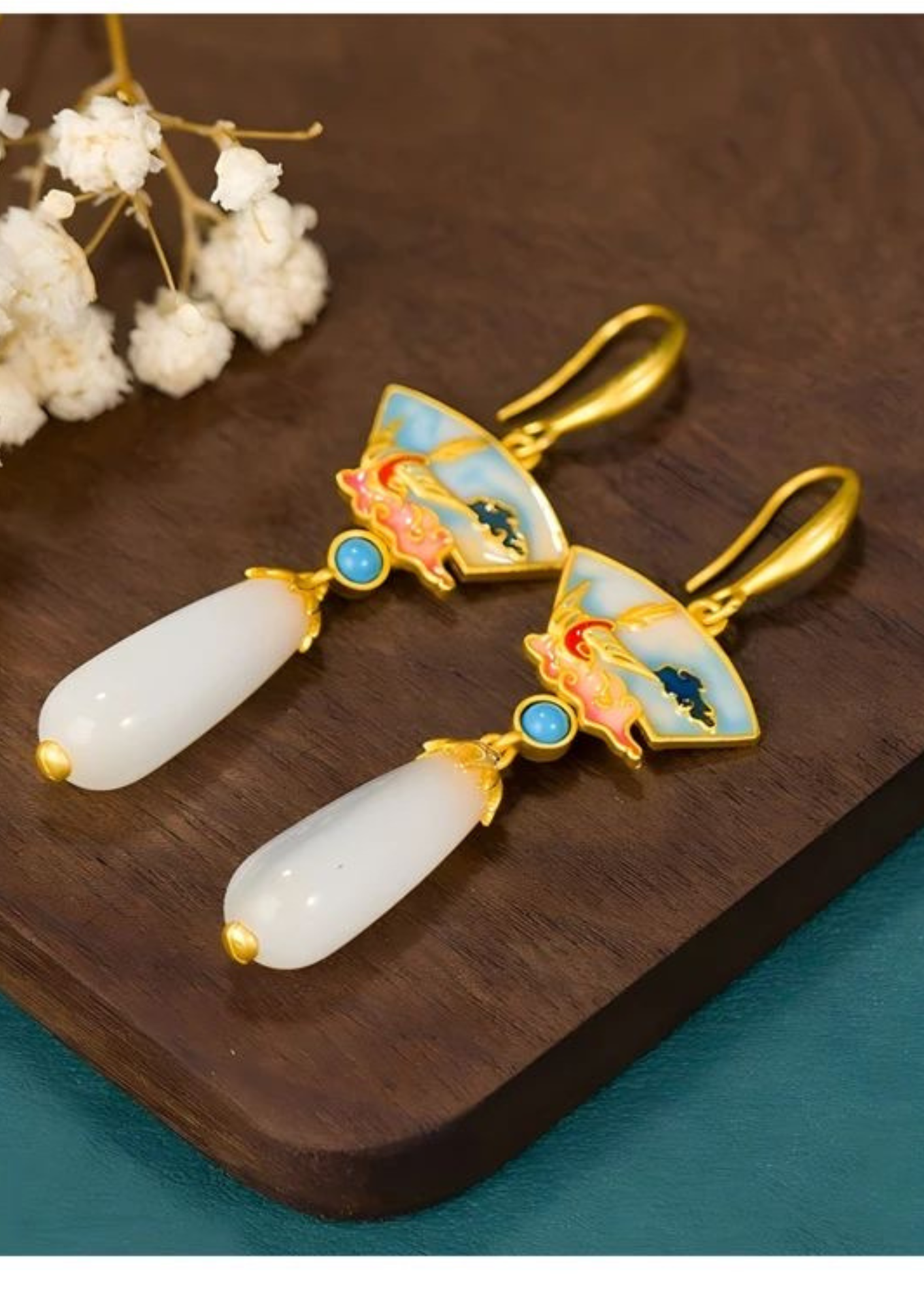 Aventurine White Drop