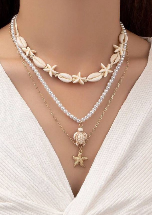 Pearl layered Necklace