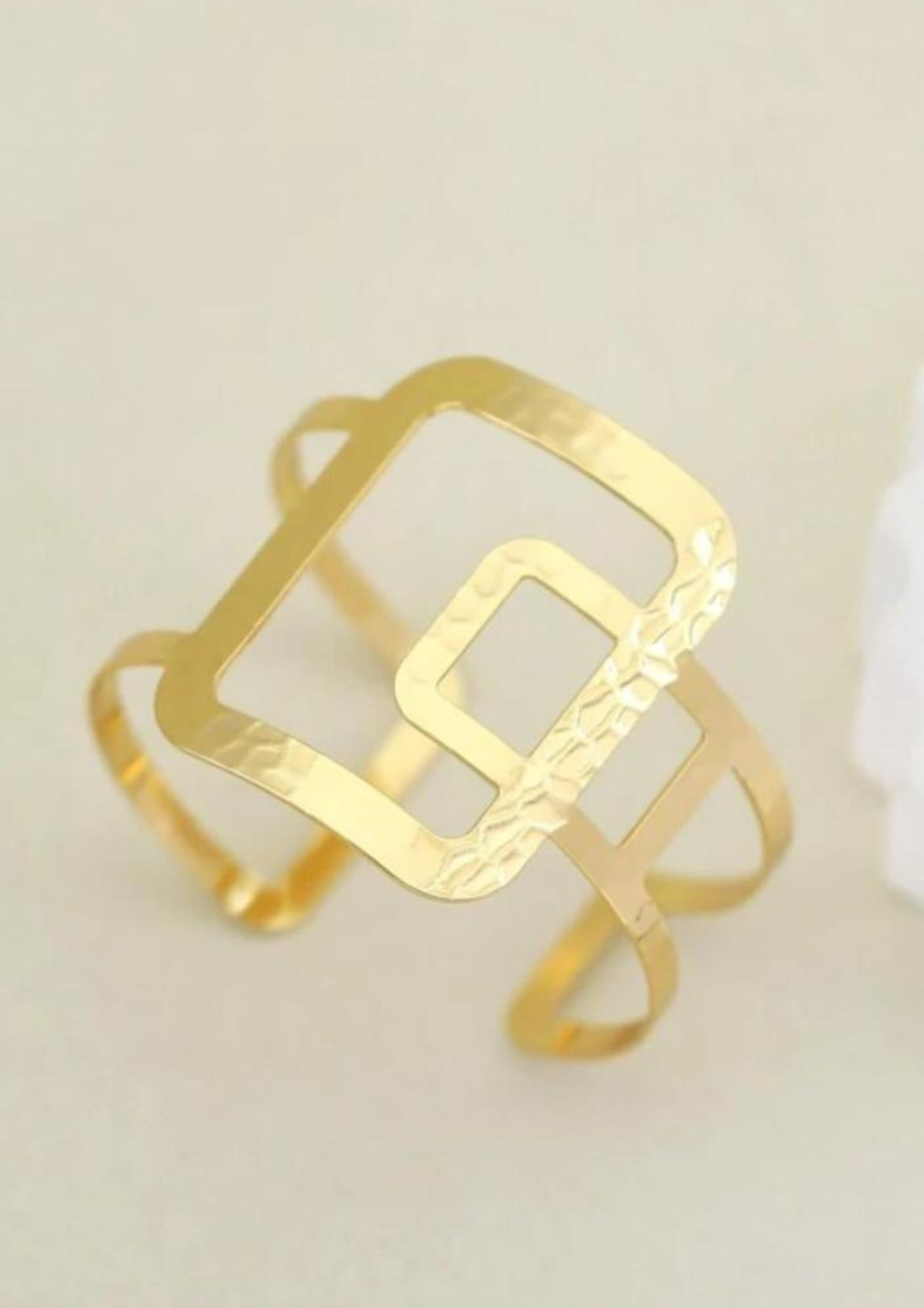 Gold Cuff Bracelet