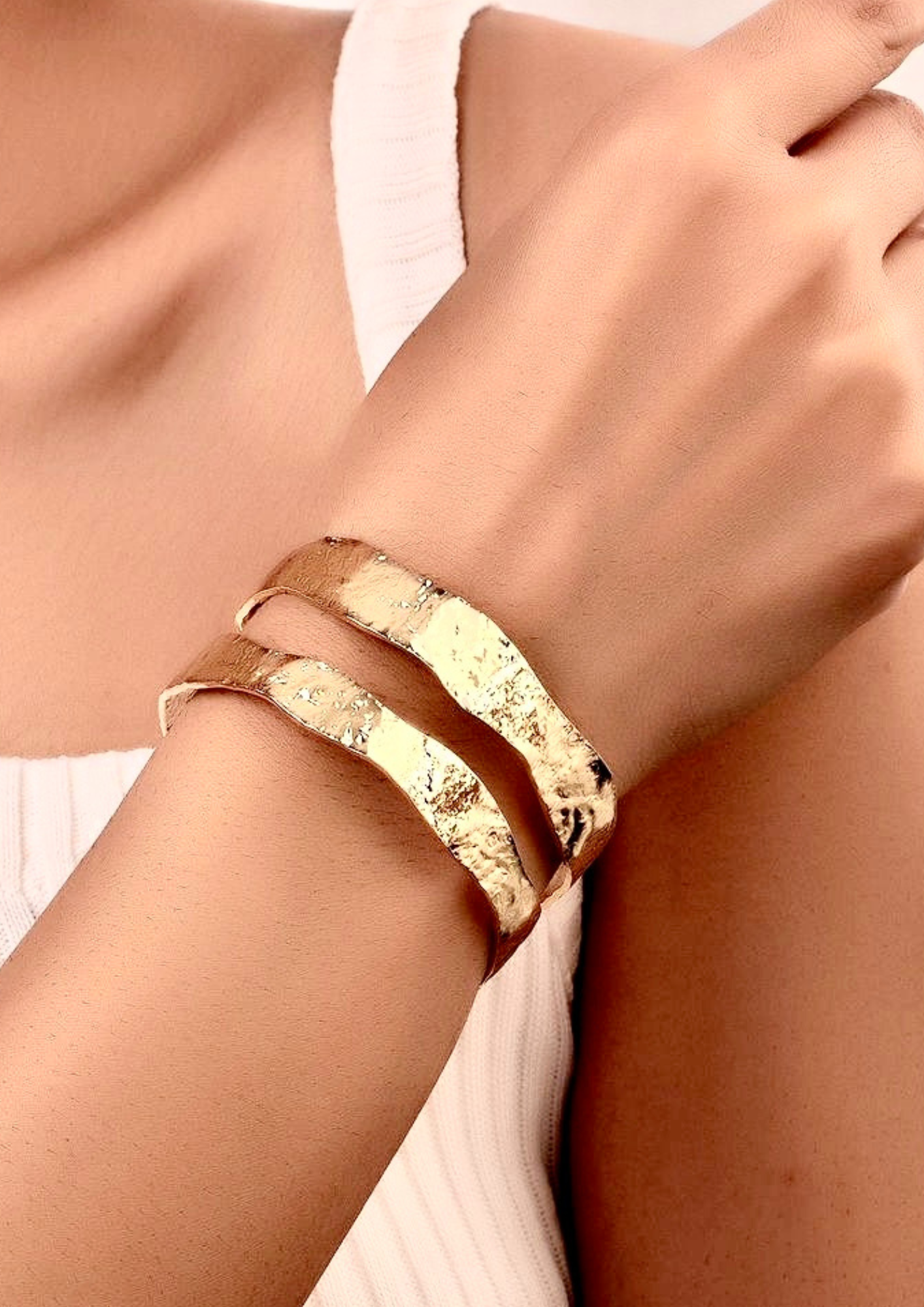 Gold Cuff Bracelet