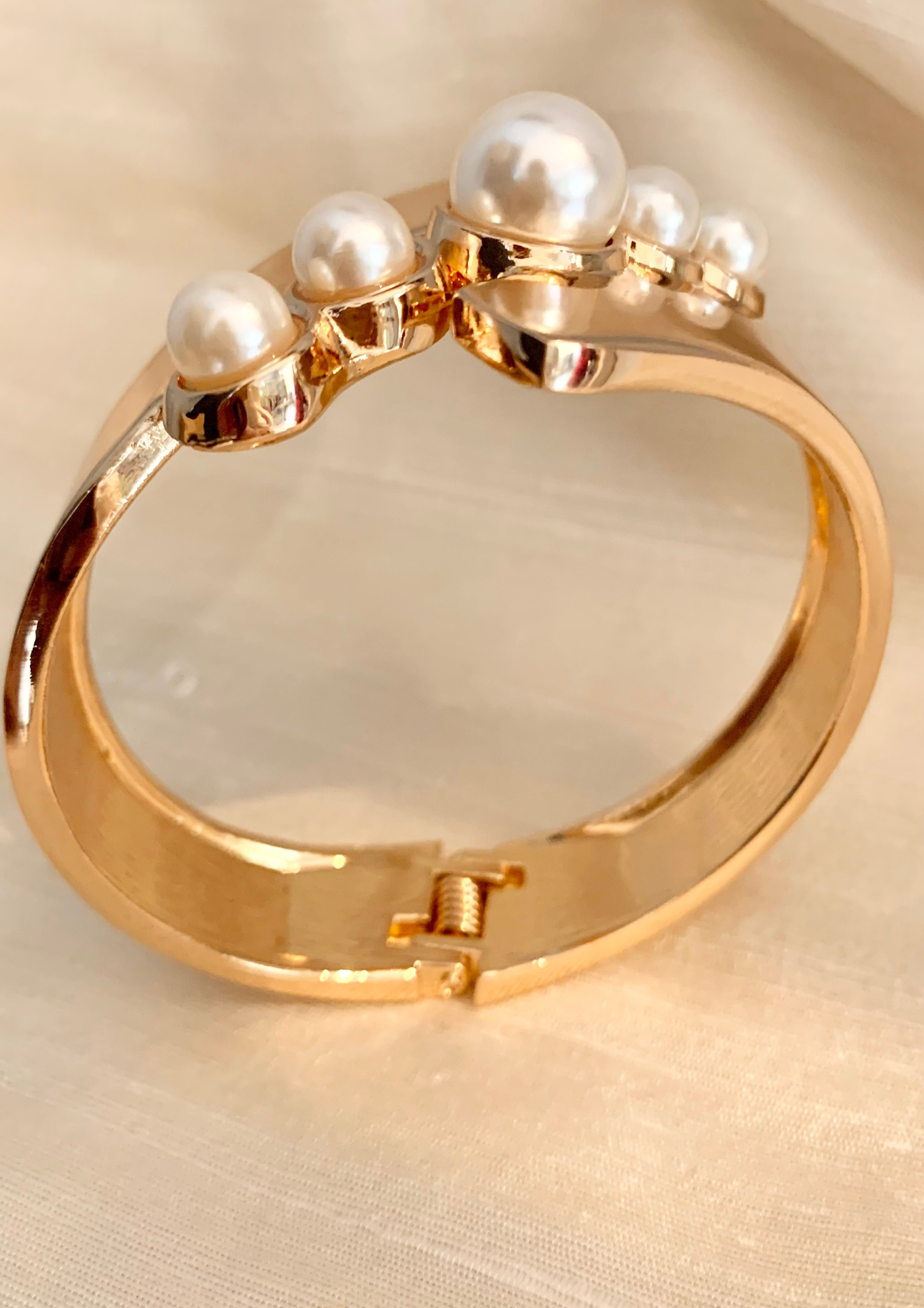 Gold Cuff Bracelet