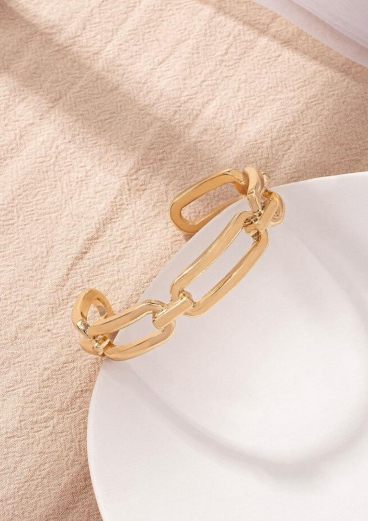 Gold Cuff Bracelet