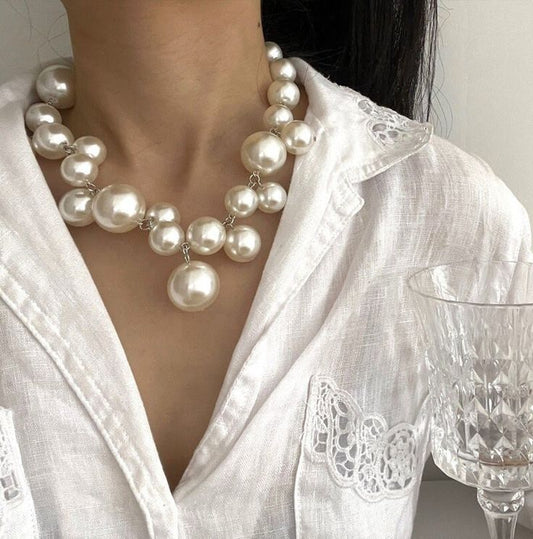 Pearl Choker Necklace