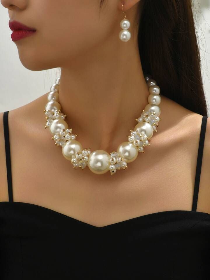 Pearl Necklace set