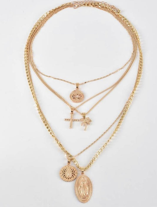 Gold Layered Necklace