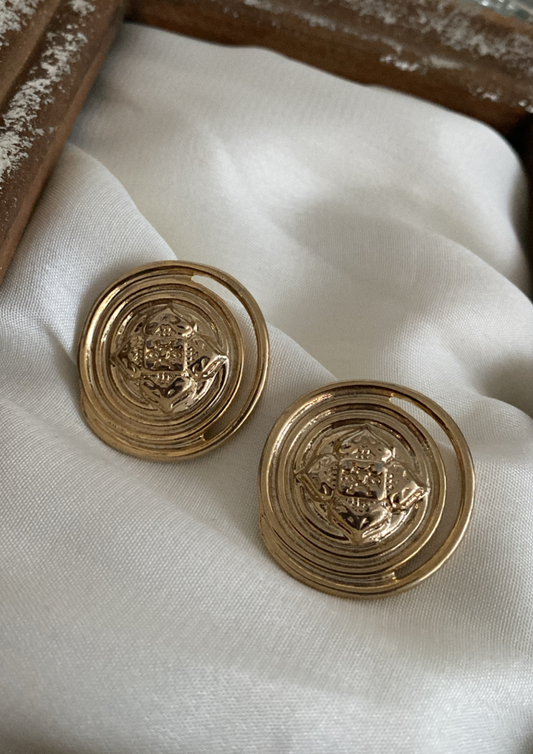 Gold studs