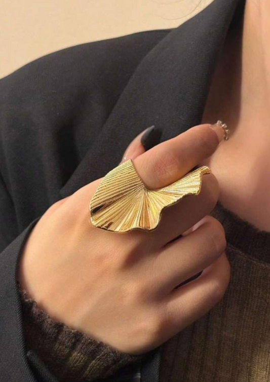 Gold Statement Ring
