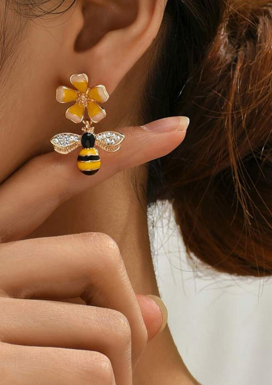 Yellow Bee Drop