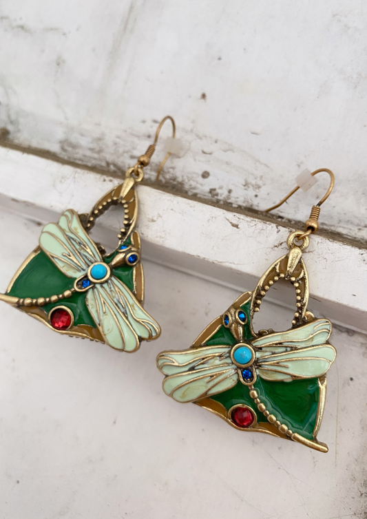 Bee Drop Earring
