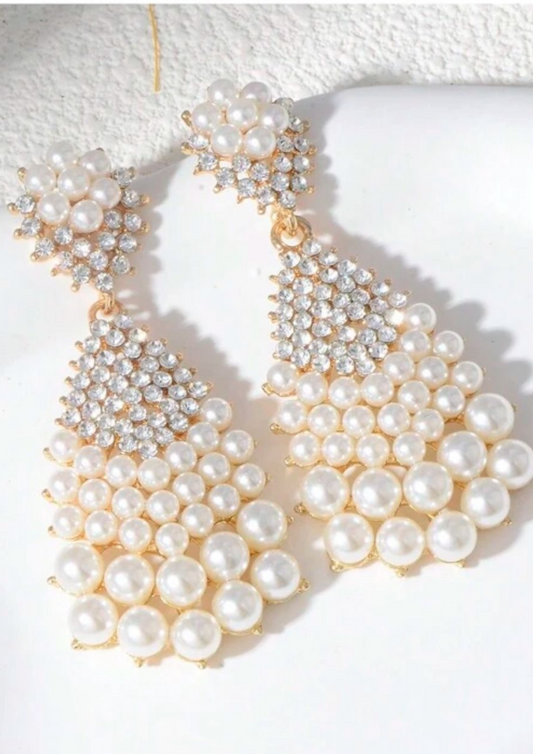 Pearl Diamond Drops