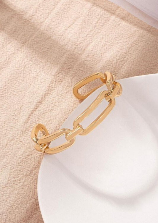 Gold Cuff Bracelet
