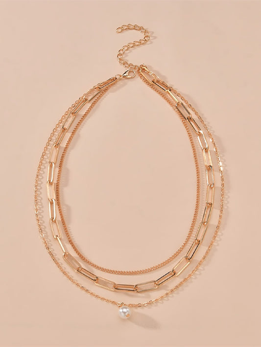 Pearl Layered Necklace