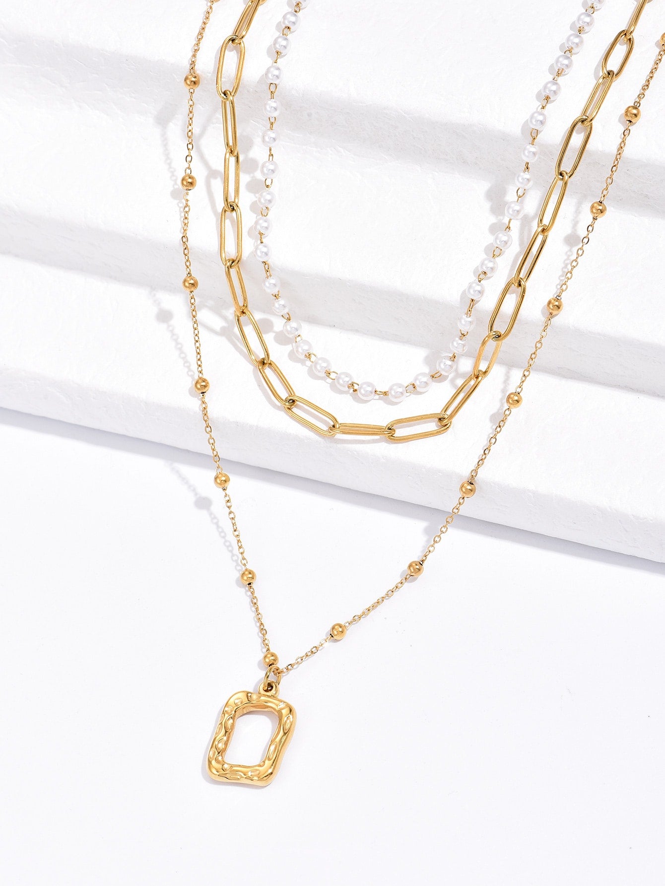 Pendant Layered Necklace